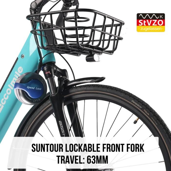 ACCOLMILE ANTELOPE 1S STEP-THRU ELECTRIC BIKE - Image 12