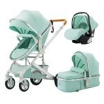 Baby Stroller - Portable Travel Folding Pram - Image 6
