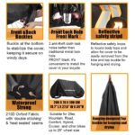 Bicycle Bike Cover For 2 3 bikes Rain Waterproof Dust Snow Sun UV Protector Cover Case For MTB BMX Mountain Hybrid Beach Cruiser - Image 6