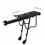 Bike Cargo Rack Rear Bike Rack for Back of Bike Carrier Rack  Quick Release MTB Road Bicycle Rear Racks 110 lbs - Image 3