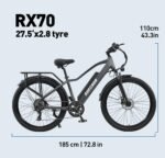 BURCHDA RX70 Mountain Electric Bike - Image 8