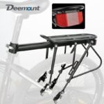 Deemount Heavy Duty Bicycle Luggage Carrier Rear Cargo Rack Stand 24-29'' Bike Trunk 100 KGS Load Fit 4.0 ‘’ Fat Bike Tire - Image 4