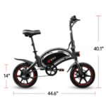 DYU D3F Upgraded Folding Electric Bike-UK - Image 6