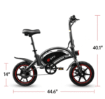 DYU D3F Upgraded Folding Electric Bike - US - Image 6