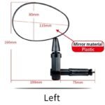 Easy Do Bicycle Handlebar Rear View Mirror 360 Rotate - Image 9