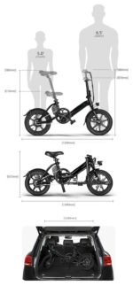 FIIDO D3 PRO Electric Bike with mudguard and light - Image 20