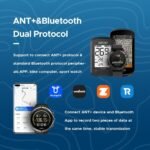 GEOID Bike Speed Cadence Sensor ANT+ Bluetooth GPS Cycling Computer Dual Sensor for Magene Road Bike MTB Bike Accessories - Image 7