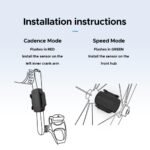 GEOID Bike Speed Cadence Sensor ANT+ Bluetooth GPS Cycling Computer Dual Sensor for Magene Road Bike MTB Bike Accessories - Image 8