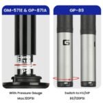 Giyo Portable Bicycle Pump - Image 8