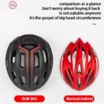 GUB XXL Men's Helmet Cycling (Ultralight 20 Vents Breathable PC+EPS) - Image 3
