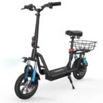 iScooter i12 Electric Scooter With Seat & Carry Basket - Image 15