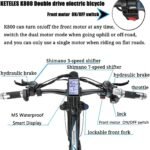 Keteles K800 Single/Dual Motor Electric Bike - Image 8